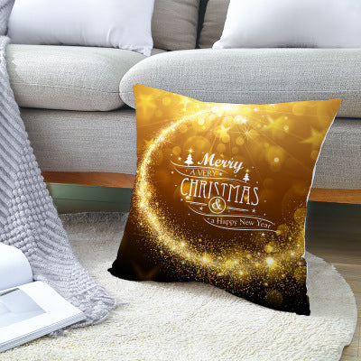 Jossiomi Decorative Christmas Gift Boxes and Stars Cushion Covers