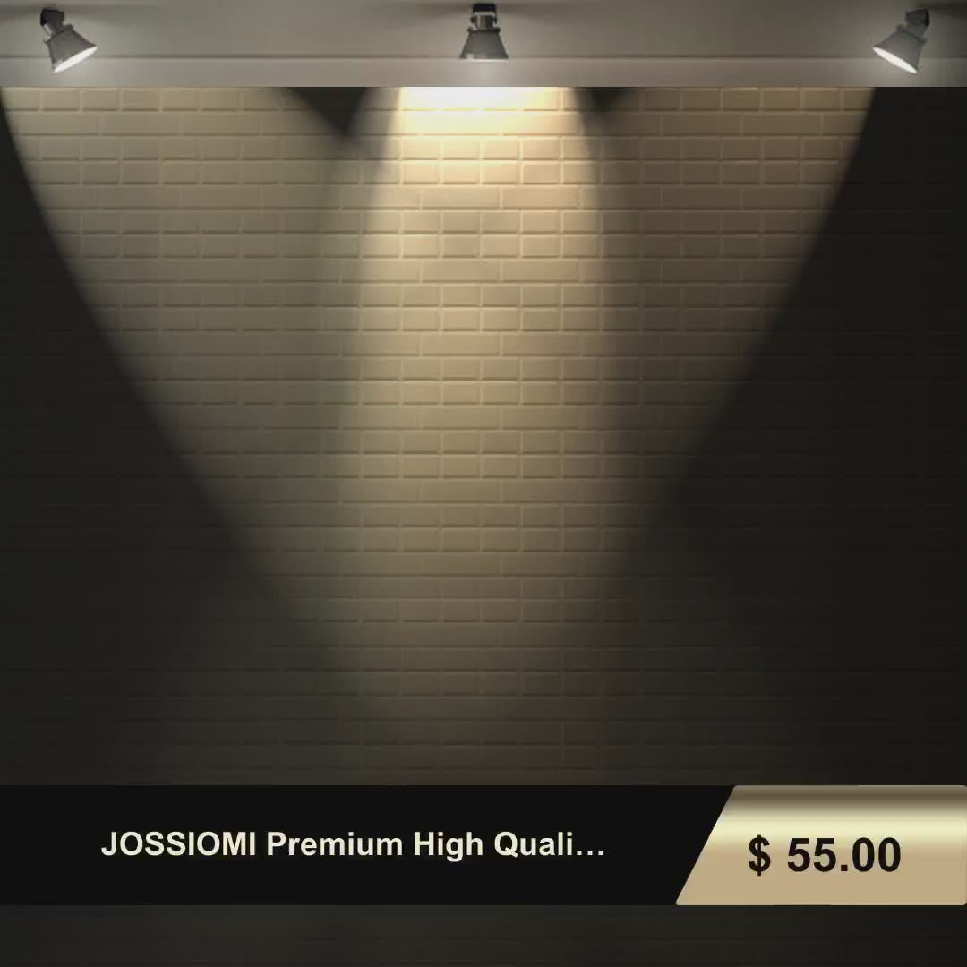 JOSSIOMI Premium High Quality Gray Thermal Plain Blackout Draperies - 4 Pack Panel by@Vidoo