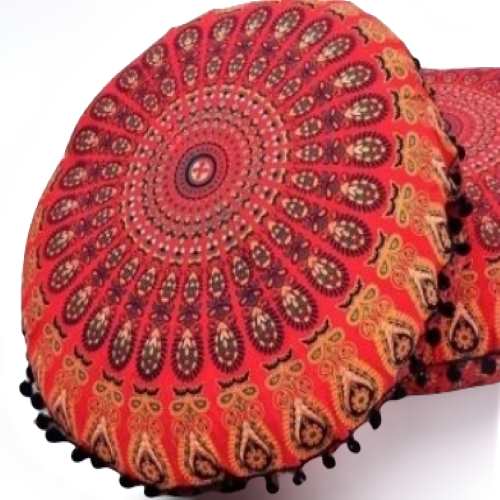 Dara Luxurious Praying Floor Cushion Covers - Pack of 2