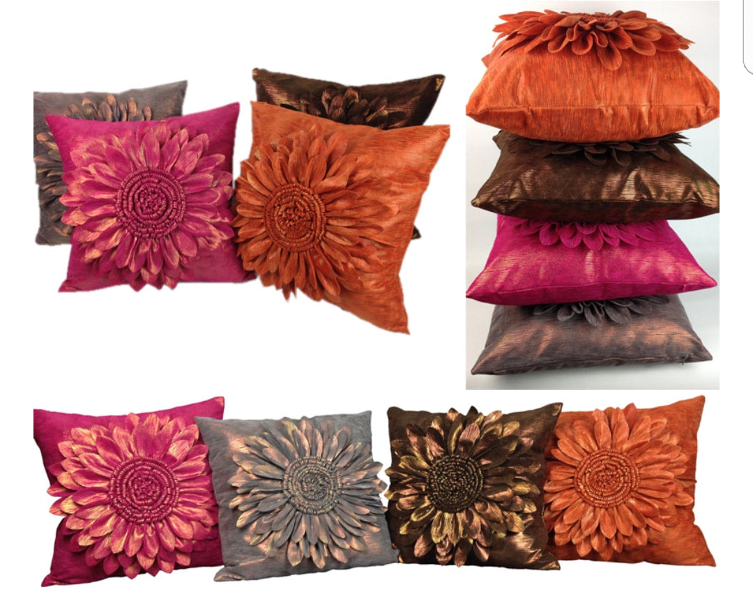 Cassy Sunflower Cushion Covers - Pack of 2