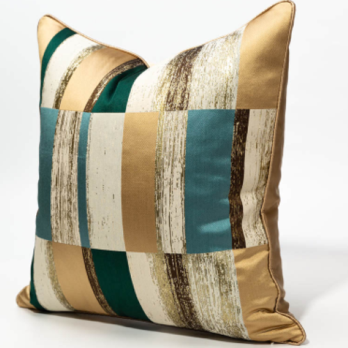Jossiomi Luxurious Square Sofa Cushion Covers - 20" x 20" - Pack of 2