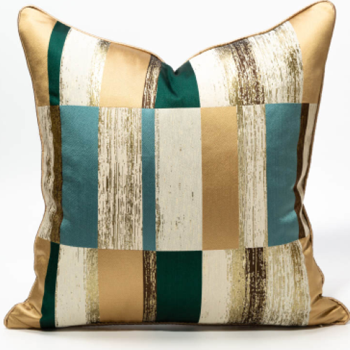 Jossiomi Luxurious Square Sofa Cushion Covers - 20" x 20" - Pack of 2