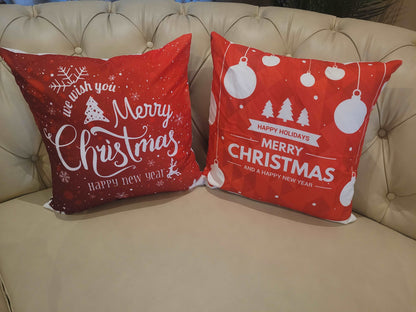 Jossiomi Decorative Christmas Ornament Cushion Covers