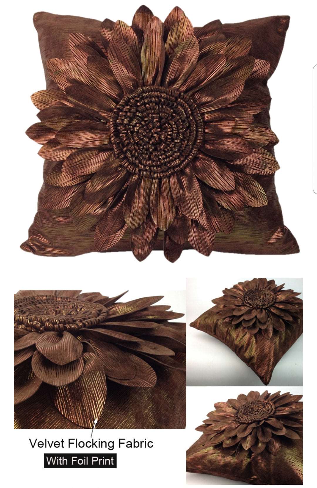 Cassy Sunflower Cushion Covers - Pack of 2