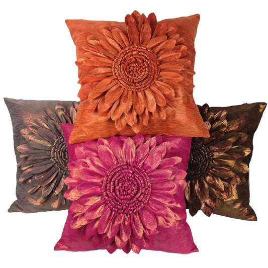 Cassy Sunflower Cushion Covers - Pack of 2